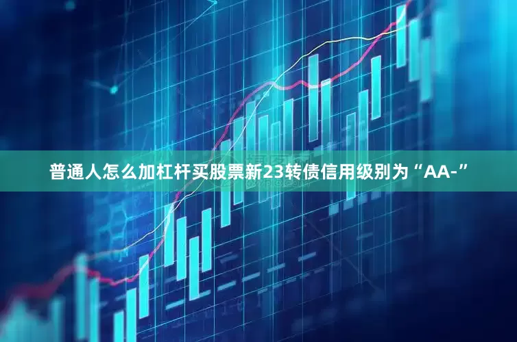 普通人怎么加杠杆买股票新23转债信用级别为“AA-”